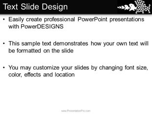Bigger Fish 01 PowerPoint Template text slide design
