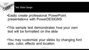 Book Process Automation Widescreen PowerPoint Template text slide design