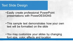 Business Team Widescreen PowerPoint Template text slide design