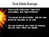 Idea Illumination Light Bulbs PowerPoint Template text slide design