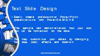 People Cogs Widescreen PowerPoint Template text slide design