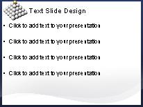 Subordinate Stack Gold PowerPoint Template text slide design