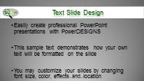 Success Inspections Widescreen PowerPoint Template text slide design