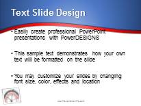 Time Management A PowerPoint Template text slide design