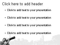 Avast PowerPoint Template text slide design