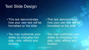 Business Mobile Widescreen PowerPoint Template text slide design