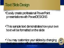 Excellent Support Blue Widescreen PowerPoint Template text slide design