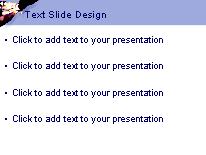 Hands PowerPoint Template text slide design