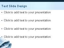 Newspaper Circles PowerPoint Template text slide design