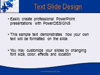 Puzzled Path Widescreen PowerPoint Template text slide design