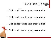 Remember Me PowerPoint Template text slide design