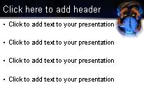 Roped PowerPoint Template text slide design