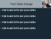 Atm PowerPoint Template text slide design