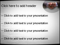 Agreement PowerPoint Template text slide design