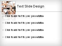 Brainstorming White PowerPoint Template text slide design
