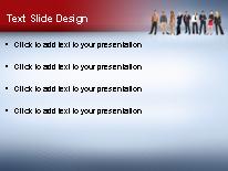 Young Professionals PowerPoint Template text slide design