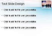 American Business PowerPoint Template text slide design