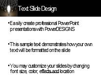 Group Idea Dark Widescreen PowerPoint Template text slide design