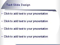 Making A Point PowerPoint Template text slide design
