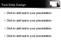 Meeting Time PowerPoint Template text slide design