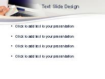 Online Shopping PowerPoint Template text slide design