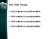 Welcome 02 Green PowerPoint Template text slide design