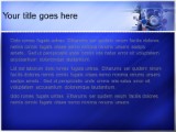 Police Motorcycle PowerPoint Template text slide design