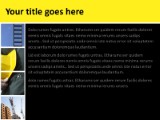 Conceptual Construction Yellow PowerPoint Template text slide design