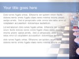 School Cafeteria PowerPoint Template text slide design