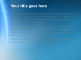 Abstract Planet PowerPoint Template text slide design