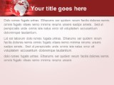 Europe Africa Globe Red PowerPoint Template text slide design