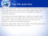 World Around Me Blue PowerPoint Template text slide design