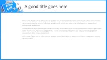 Social Care Widescreen PowerPoint Template text slide design