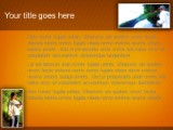 Goin Fishin PowerPoint Template text slide design