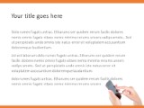 Mobile Phone Use PowerPoint Template text slide design