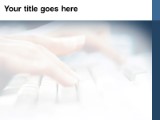 Typing2 PowerPoint Template text slide design