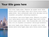 Detroit PowerPoint Template text slide design