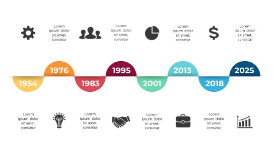Timelines 32 PowerPoint Infographic pptx design