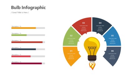 Bulb Chart Infographic Layout PowerPoint Infographic pptx design