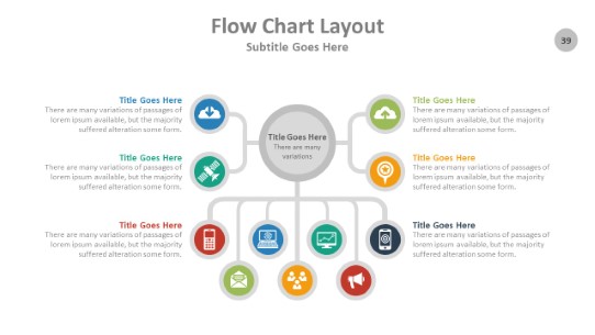 Flow Chart 039 PowerPoint Infographic pptx design