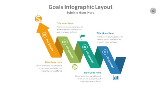 Goals 032 PowerPoint Infographic pptx design