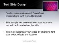 Abstract 0015 A PowerPoint Template text slide design