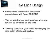 Global Tablet PowerPoint Template text slide design